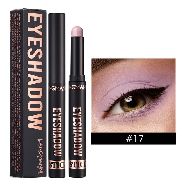 Iumwxz Eyeshadow Stick Longwear Cream Eye Shadow Stick Matte Eyeshadow Eye Makeup 2g