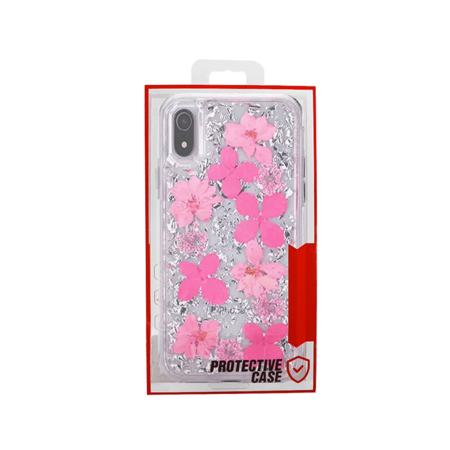 Strong Transparent Protective Packaging Box (Small Size/Pack of 50pcs) - Red