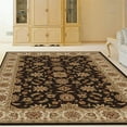 thumbnail image 2 of Radici Usa Como Area Rug 1592 Brown Italian Bordered 9' 10" x 12' 10" Rectangle, 2 of 2