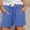 Blue, variant on HAIJIE Womens 2026 Summer Swim Casual Shorts Summer Beach Lightweight Short Pants Womens Board Shorts for Women Girls Summer Pull on Short