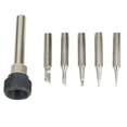 thumbnail image 3 of Copper Soldering iron Tips Handle Set Solder Station Tools Welding Equipment, 3 of 8