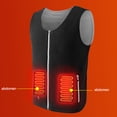 thumbnail image 1 of Chaleco Calentado Esquí Chaqueta eléctrica inteligente con USB para mujer y hombre, chaleco calefactable con 5 zonas de calefacción M-3XL Likrtyny Para Estrenar, 1 of 9