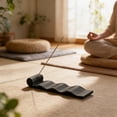 thumbnail image 6 of Kuroiy Ceramic Incense Tray | Yin Yang & Carps Fish Design | Black White Navy Styles | For Stick Incense & Home Decor | Yoga Meditation | 9.2x2.3x1.2in | 1 Piece, 6 of 6