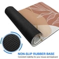 thumbnail image 6 of Long Mouse Pads for Desk,Brown Boho Abstract and Plant Pattern Desk Mats on Top Of Desks, Desk Mouse Pad Extra Large with 3mm Non-Slip Base and Stitched Edge for Gaming,Office,Work,Home 31.5"x11.8", 6 of 6