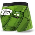 thumbnail image 2 of Rick and MortyPickle Men'S Boxer Briefs Microfiber Soft Lithe Stretch Boxers Briefs 2 Piece Set, 2 of 4