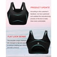 thumbnail image 5 of Sujetador deportivo RUNNING GIRL High Impact para mujer negro talla M, 5 of 5