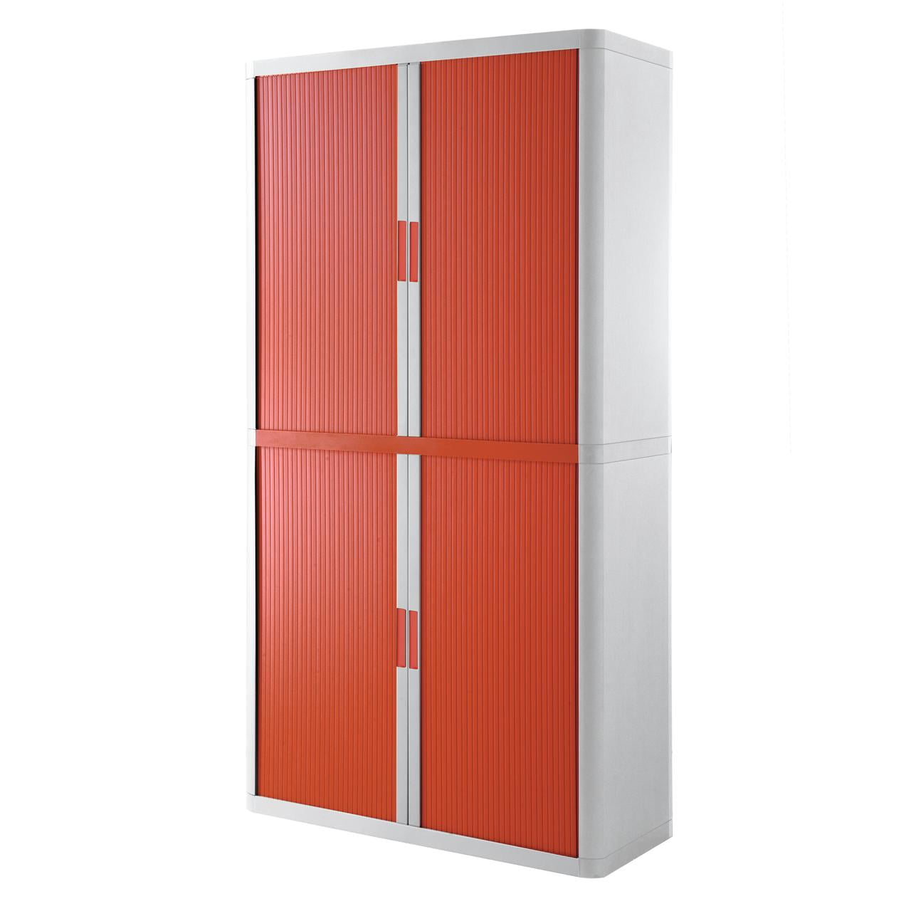 Paperflow easyOffice Storage Cabinet, 80" Tall with Four ...