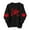 Black, variant on JoliSweat Valentines Sweatshirts for Women Heart Sweater Crewneck Long Sleeve Shirts Valentine Outfits Love Theme Graphic L