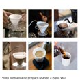 thumbnail image 2 of Hario 01 Coffee Natural Paper Filters, 2-Pack Set 100 Filters per Pack (Total of 200 Filters) (Japan Import), 2 of 5
