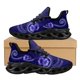thumbnail image 1 of Zapatillas ligeras con cordones, estampado de hibisco polinesio, punta redonda, informales, de malla, con amortiguación de malla para verano, 1 of 6