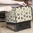 thumbnail image 7 of Picia Chicken Cartoon Print 4 Slice Toaster Cover , Toaster Protector Dustproof Kitchen Appliance Cover, Kitchen Appliance Dustproof Protector, 7 of 7