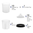thumbnail image 3 of 23pcs Disposable Spray Can Set for HVLP LVLP Paint Spraying Tools, 3 of 6