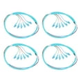 thumbnail image 1 of GESD 4PACK LC-OM3 6 Pigtail 6 Strand Multimode OM3/OM4 50/125 LC-UPC Fiber Pigtail, 1.5 Meter, 1 of 4