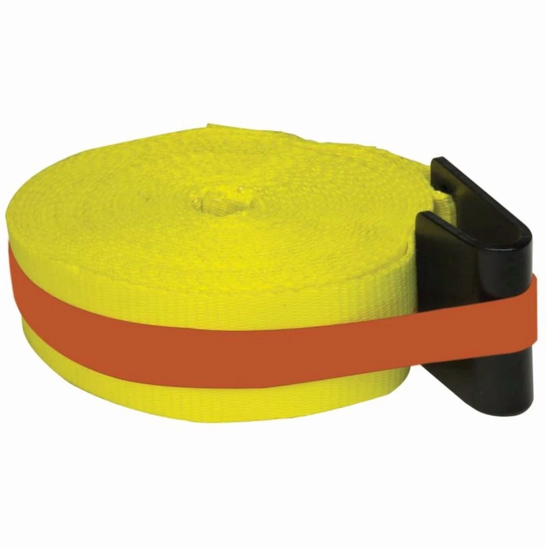 CRESTIN- 7" X 1" Industrial Strap Hose Rubber Bands - Orange - Set Of 5