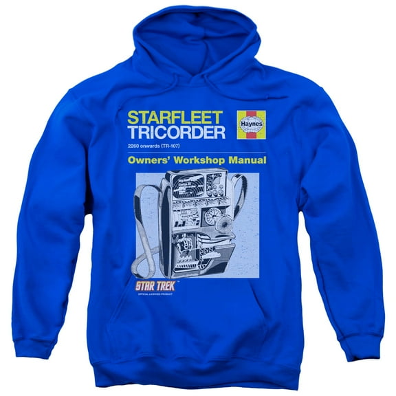 Star Trek - Tricorder Manual - Pull-Over Hoodie - XXX-Large
