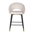 thumbnail image 3 of Valentina Counter Stool, Set of 2, White, 3 of 7