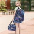 thumbnail image 5 of ALAZA Backpack Set Glittering Galaxy Space Elementary School Bags Student BookBag with Lunch Bag, 5 of 6