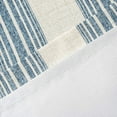 thumbnail image 5 of DriftAway  Chris Vertical Striped Pattern Linen Textured Lined Blackout Window Curtains Jean Navy 52" Width X 84 " Length, 5 of 5