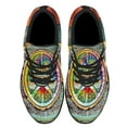 thumbnail image 2 of Peace Sign Hippie Imagine All The People Living Life In Peace Shoes Sneakers Black Size 8, 2 of 7
