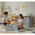 thumbnail image 4 of Storage Box with Lid Decorative Box Large Storage Bins with Lid ( & with Flip Lid), 4 of 9