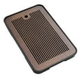 thumbnail image 3 of Esquirla Bamboo Tea Drian Tray Bamboo Tea Set Tray Chinese Tea Table with Water Storage Box for Office Tea Room Hotel Household Dark Brown, 3 of 8