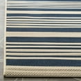 thumbnail image 4 of Safavieh Courtyard Navy Indoor Outdoor Rug - 6'7" x 9'6", 4 of 5