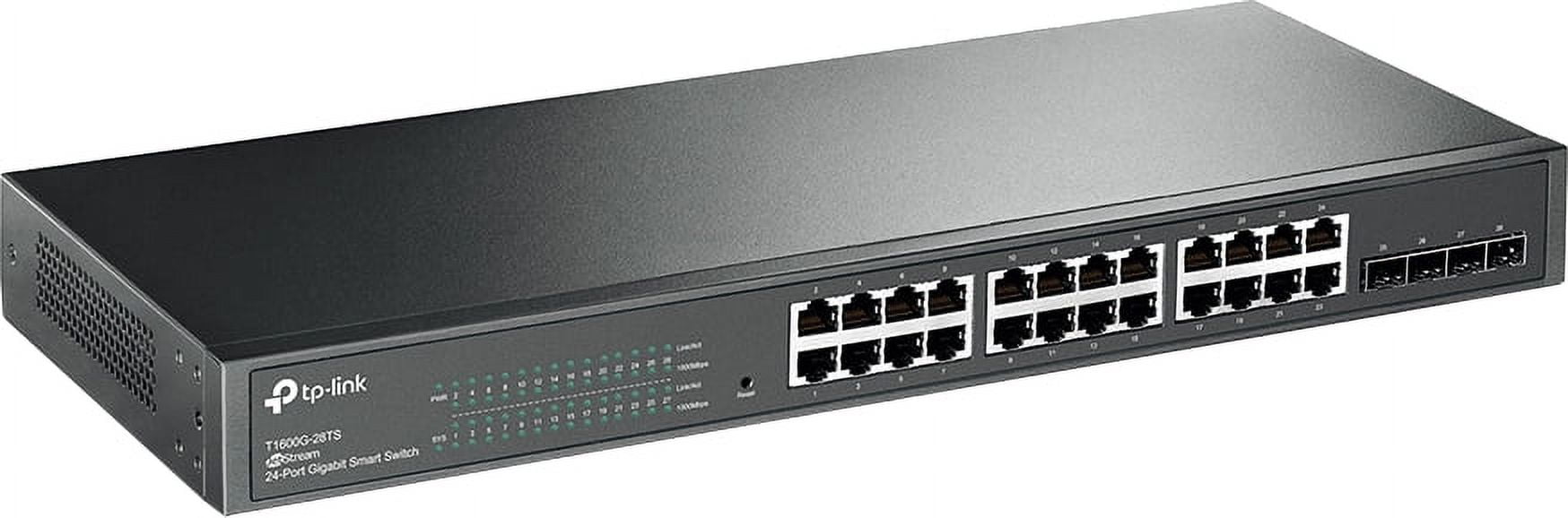 24-port TP-Link JetStream T1600G-28TS - Switch - managed