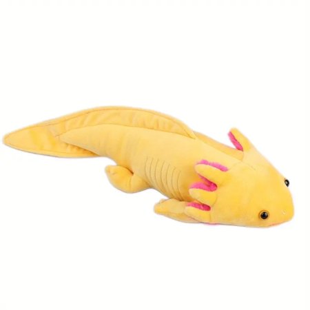 Kawaii colorful salamander plush fish hexagonal dinosaur toy plush toys cute cushion girl couple girlfriends birthday gift45CM