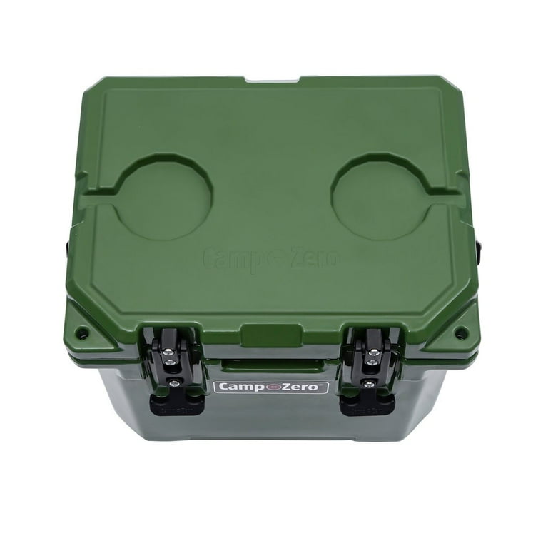 Camp-Zero 12 Qt. Premium Cooler with Aluminum Handles & Long Neck