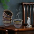 thumbnail image 4 of Porcelain Chinese Gongfu Tea Set Portable Teapot with 360 Rotation Maker and Infuser Gift B, 4 of 4