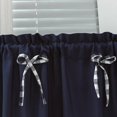 thumbnail image 3 of Kozart Short Curtain Pastoral Half-curtain Bow-knot Elegant Bay Window Drape Cafe Small Window Drapes Bedroom Home Decoration, 3 of 6