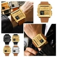 thumbnail image 3 of Dual Display Electronic Quartz Watch for Men, Precision Timing & Waterproof Design, 3 of 9
