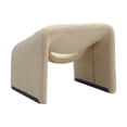 thumbnail image 3 of MUNDO IN MUEBLES Sillón Bella 365 Greige | Sillón Moderno Tapizado en Tela Greige Suave y Resistente | Estructura de Madera Sólida | Cojines Extraíbles y Confort, 3 of 6