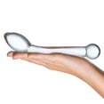 thumbnail image 5 of Glas Slimline 8" Glass G-Spot Dildo, Clear, 5 of 5