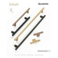 thumbnail image 7 of Schaub And Company 20011-SSB Quadrato 6-5/16" Center To Center Industrial Modern Diamond, 7 of 7
