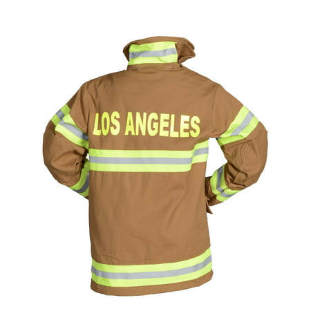 Adult Firefighter Suit-LOS ANGELES In Black or