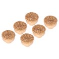 thumbnail image 3 of Cabinet Knobs,6pcs Round Drawer Knobs Round Drawer Knobs Rattan Cabinet Knobs Eco-Friendly Materials, 3 of 7