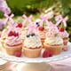 thumbnail image 4 of Uxcell 30-Pack Adornos de Cupcake Rosa, Lazos de Cinta para Decoración de Pasteles de Cumpleaños, 4 of 7