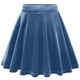 thumbnail image 5 of Falda Zhongda de terciopelo dorado para niños, falda de media longitud, falda para niñas, falda corta con cintura elástica para niñas, falda de poliéster para niñas, 5 of 9