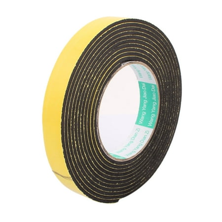 20mm Width Single Side Self Adhesive Shockproof Sponge Foam Tape 4 Meters Length
