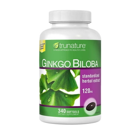 trunature Ginkgo Biloba  340 Softgels