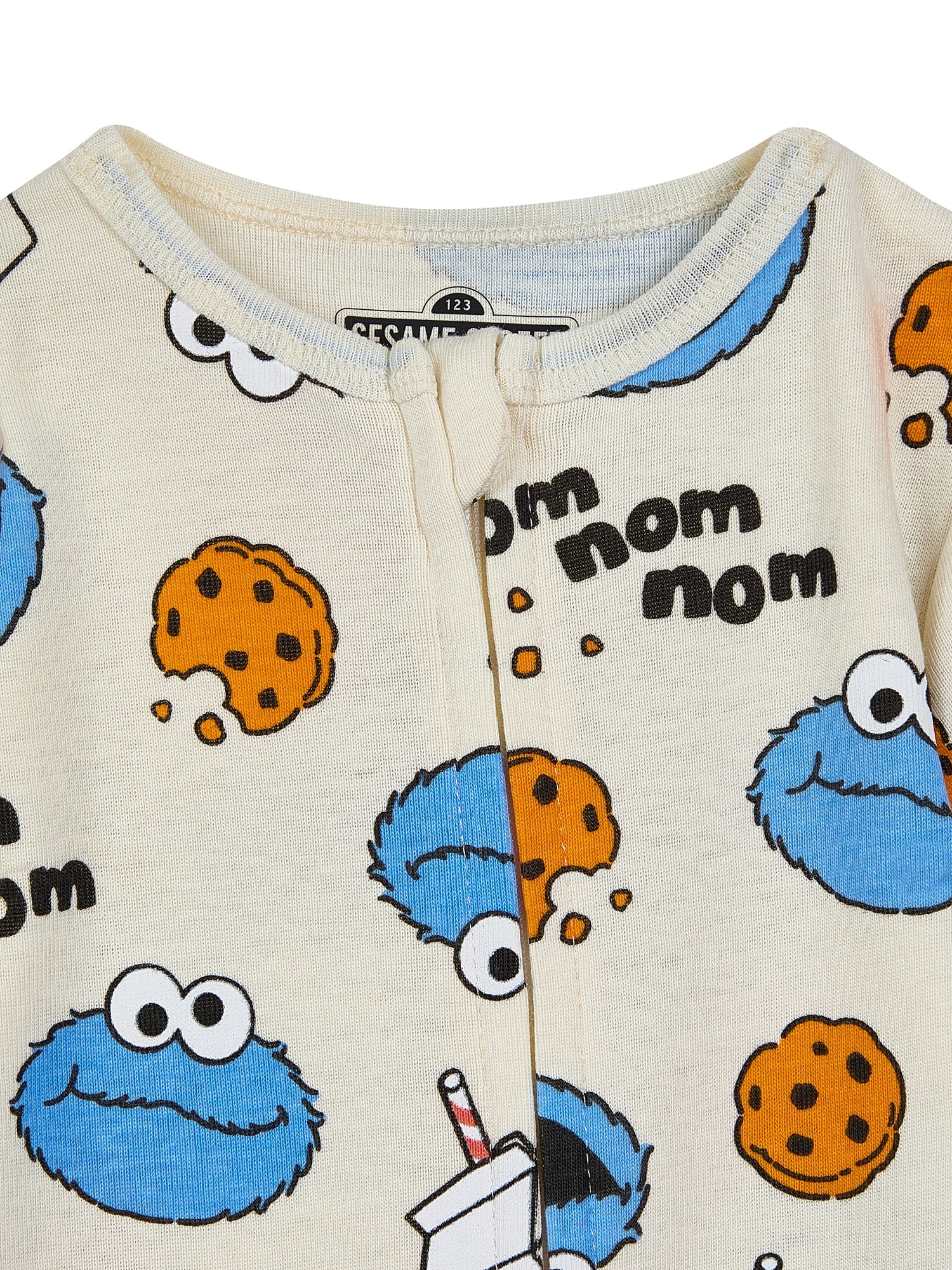 Character Baby Two-Way Zip Front Footed Sleep N Play Pajamas, Sizes Newborn-6/9 Months