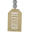 thumbnail image 5 of Way To Celebrate Harvest Wood Bead Dangle Decor, Blessed, 5 of 5