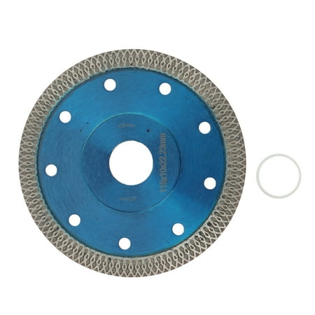 

115mm Diamond Dry Cutting Blade Disc Porcelain Ceramic Tile Turbo Thin Grinder Wheel for Machine Blue