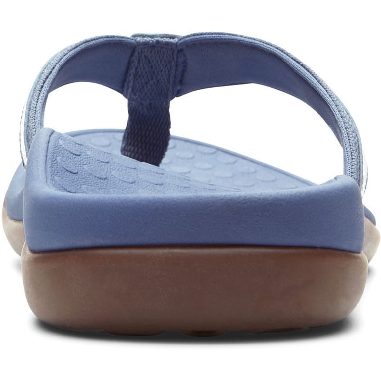 Vionic Blue and Light Blue Flip-Flops Vionic Women main image 4
