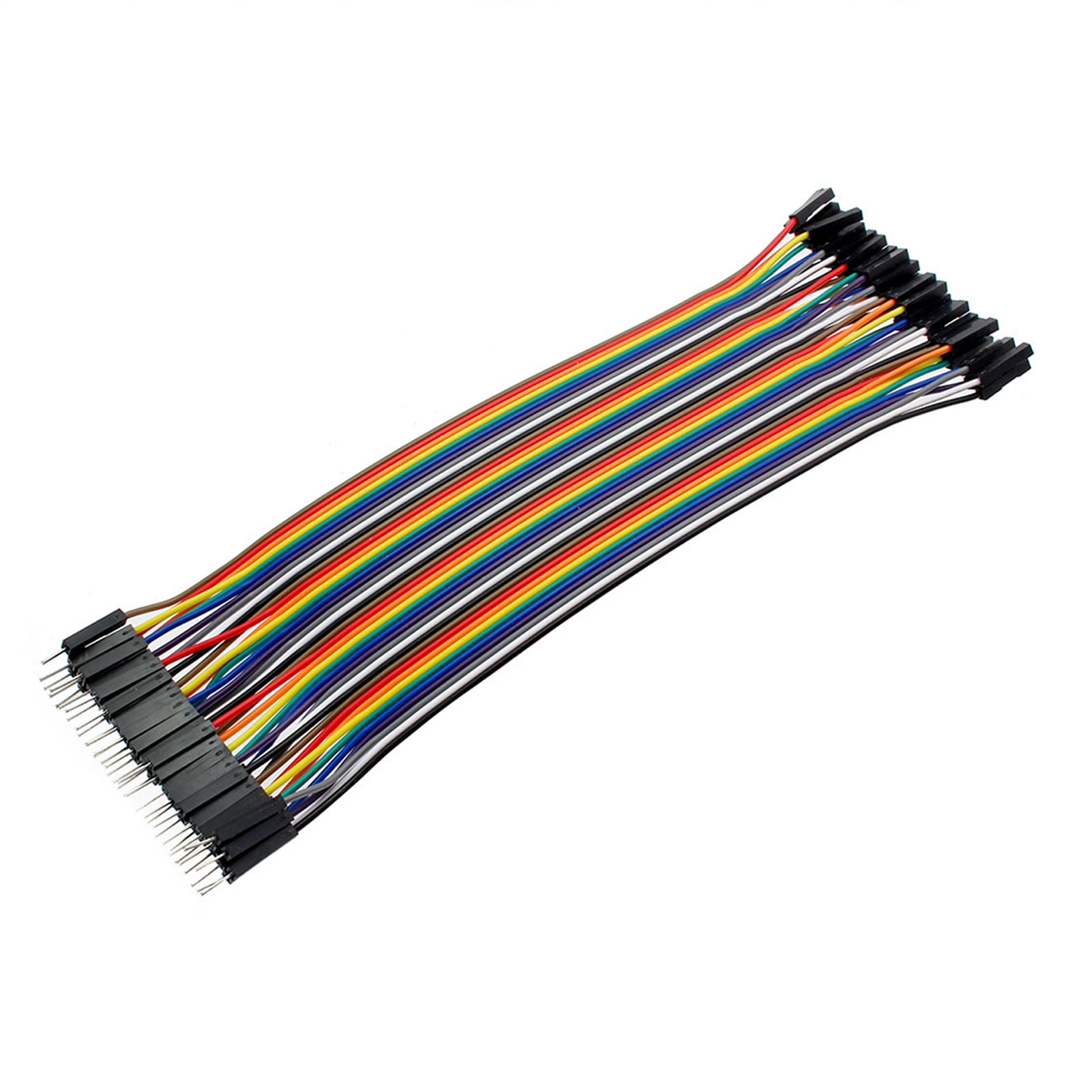 Details about   40P Pin 20cm Female to Female Dupont Wire Color Jumper Cable 2.54mm for Arduino 