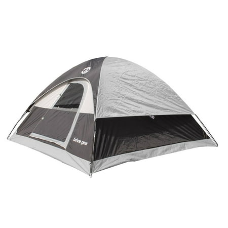 Tahoe Gear Powell 3-Person 3-Season Dome Camping Tent, Black/Grey |