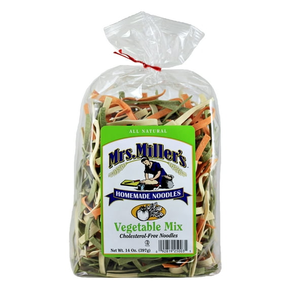 Mrs. Miller's Vegetable Mix Noodles 14 oz. (2 Bags)