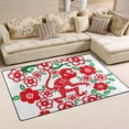 thumbnail image 2 of Coolnut Lightweight Soft Area Rugs 60x39 inch, Traditional Paper Cut of Monkey Floor Mat for Kids Playing Room Hardwood Floor Living Room Nursery Rugs, 2 of 6