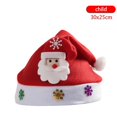 thumbnail image 3 of Sombrero de Navidad de dibujos animados para niños y adultos, sombrero de muñeco de nieve, decoración de fiesta de Navidad, regalo, 3 of 3
